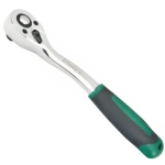 1/2" Dr. Quick-release ratchet curved, L=260mm 72 teeth (CL305601)