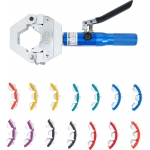 Crimping Pliers Set | hydraulic | for Press Connections on Hose Lines (72093)