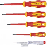 VDE Electrician Screwdriver Set | Slot SL / cross slot | 5 pcs. (35815)