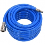 PVC air hose with quick couplers Ø10 x 14mm, 20m (YT24225)