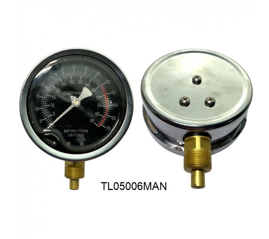 Gauge for hydraulic shop press. Spare part - 50t(TL05006MAN)