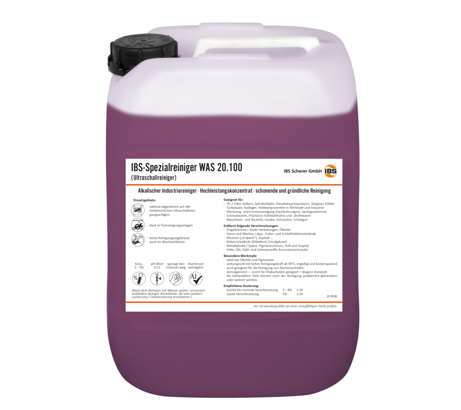 Ultragarsinis valiklis koncentruotas 20.100 IBS - 1l(20503551)