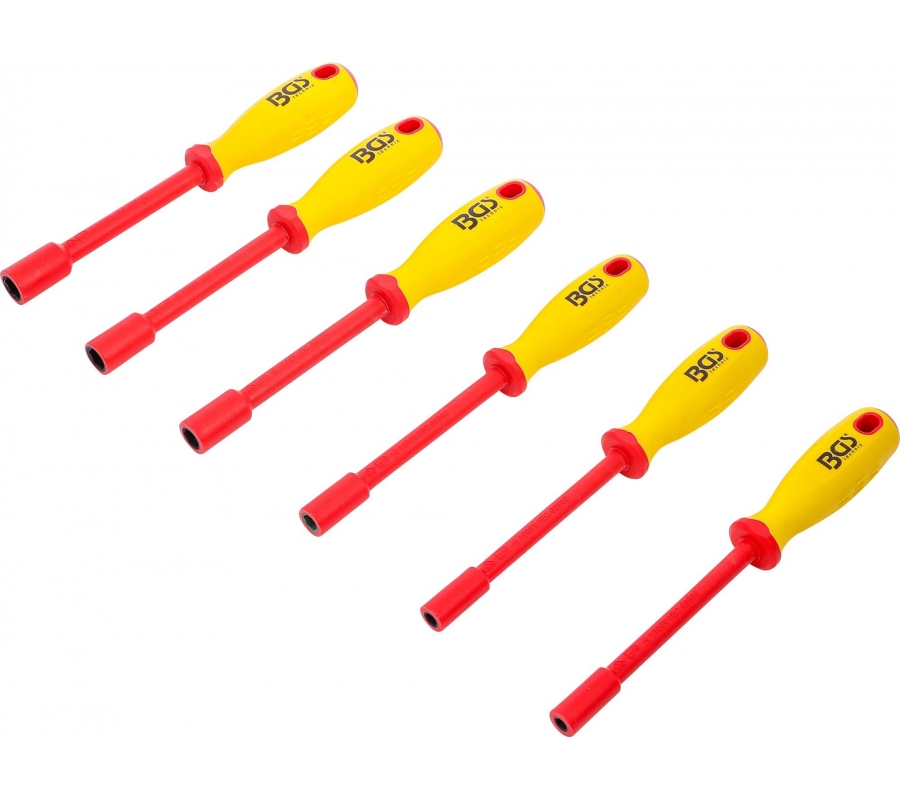 VDE Socket Screwdriver Set | Hexagon | 5.5 - 12 mm | 6 pcs. (71095)