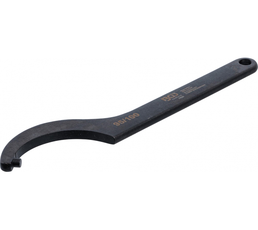 Hook Wrench with Pin | 95 - 100 mm (74220B)